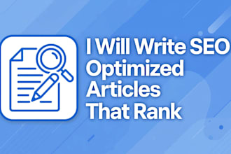 do blog writing and articles