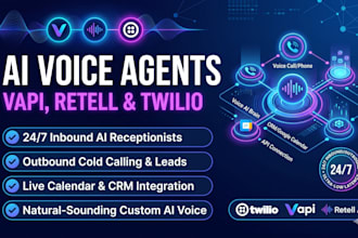 build ai voice agents vapi retell and twilio callers