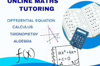 tutor you in mathematics