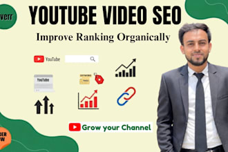 do youtube channel SEO and video optimization for top ranking