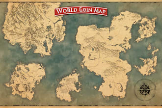 design a custom fantasy map for your dnd campaign