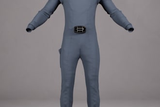 create 3d character clothing