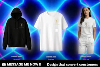 design your clothing brand website, streetwear website, and y2k shopify store