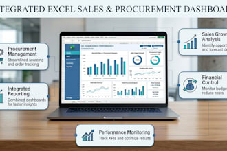 analyze sales and procurement data in excel