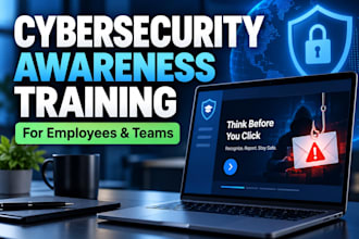 create cybersecurity awareness training for your team