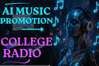 promote ai music on campuses and college radio stations