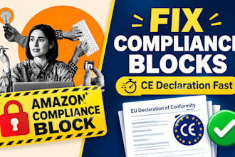 fix amazon eu compliance blocks and drafts ce declaration of conformity
