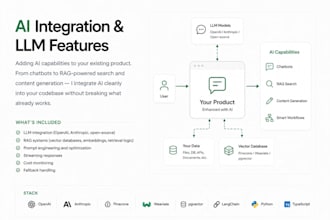 integrate ai and llm features