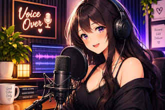 record a sensual, seductive, cute girl video game, nsfw erotic voice animation