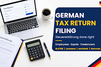 file german tax return using lexware, sevdesk, norman or elster