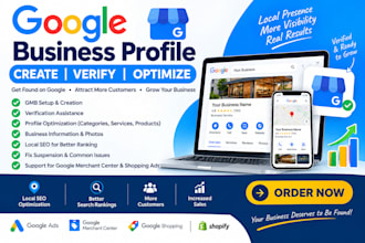 create gmb verify and optimize your google my business profile