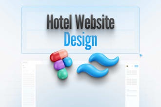 design a luxury hotel or resort website in figma