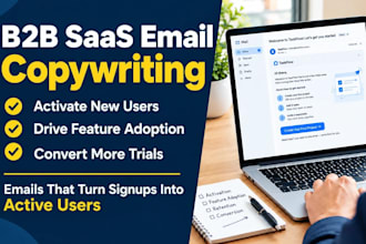 write b2b saas email sequences and onboarding emails