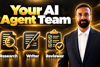 build custom ai agent or multi agent system to automate work