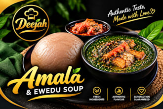 teach you how to  prepare amala and ewedu