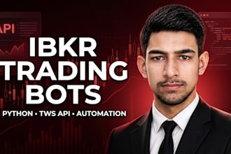 develop ibkr tws trading bots using tws api