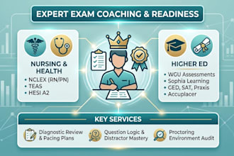 be your proctored exam strategy and test readiness coach