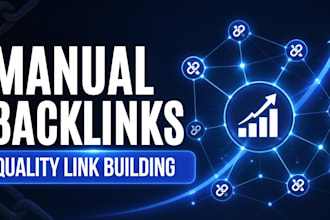 do quality manual link building for off page SEO