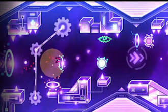 decorate your geometry dash level in glow style to be featured worthy