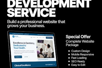 creat a website for you
