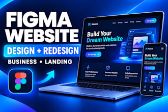 do figma website design or website redesign