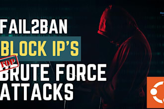 fix server attacks,brute force, malware, and harden your ubuntu vpn