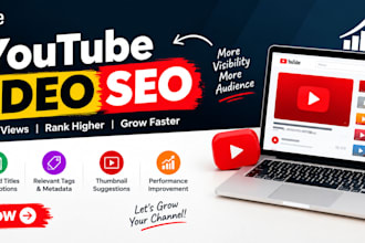 do youtube marketing, video SEO and channel growth