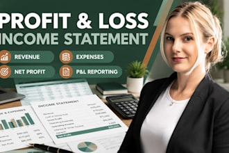 prepare your profit and loss and income statement