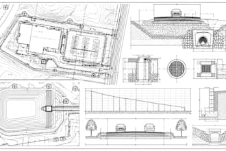 do civil engineering, grading and drainage plan, stormwater flood management