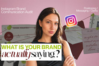 audit your instagram profile and brand messaging
