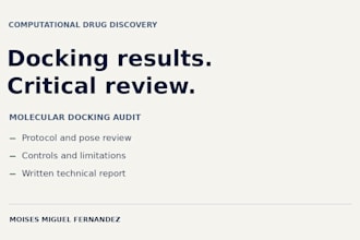 audit your molecular docking protocol and binding poses