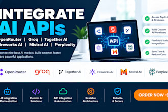 integrate ai apis openrouter groq together ai fireworks ai mistral ai perplexity