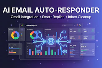 build an ai email auto responder with gmail integration and dashboard