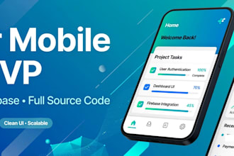 build your flutter mobile app mvp