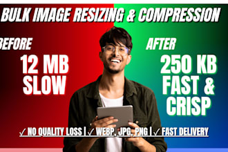 bulk resize and compress images without losing quality