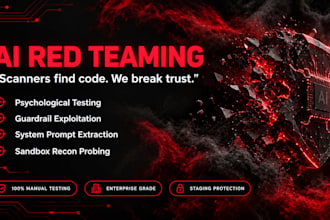 do manual ai red teaming and psychological vulnerability testing