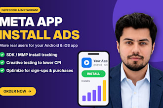 run meta app install ads, facebook and instagram ads for mobile app installs
