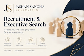 provide recruitment, talent acquisition and executive support