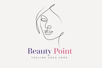 do one line art, minimalist line art, simple line art, feminine line art logo