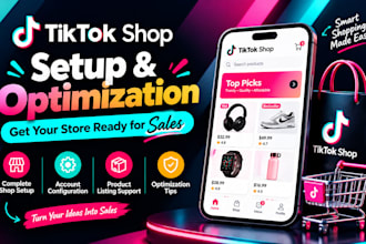 setup tik tok shop fix tiktok dropshipping tiktok shopify marketing tiktok ads
