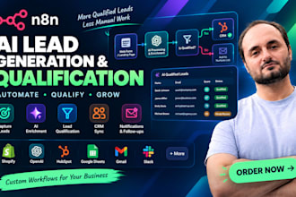 automate ai lead generation and qualification using n8n