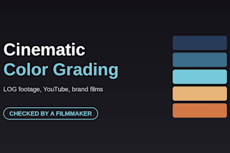 color grade your video with a cinematic, professional look