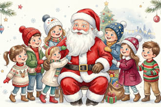 children story book illustration children story children story book illustration