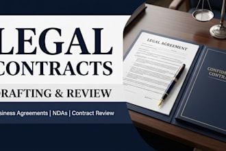be your lawyer for legal writing, legal consulting, legal advice, and paralegal