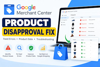 fix goggle merchant center product disapprovals