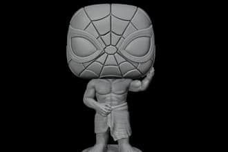 create custom 3d funko pop figure, toy, character model, and 3d printable figure