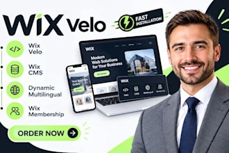 develop wix velo wix cms dynamic wix multilingual wix membership