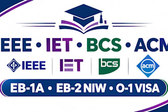help you apply for smieee fbcs fiet application and reference eb1a and eb2 niw