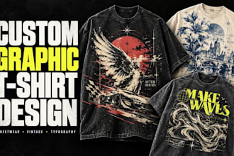 make graphic tee shirts
