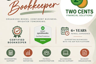 manage your bookkeeping and payroll for your small business